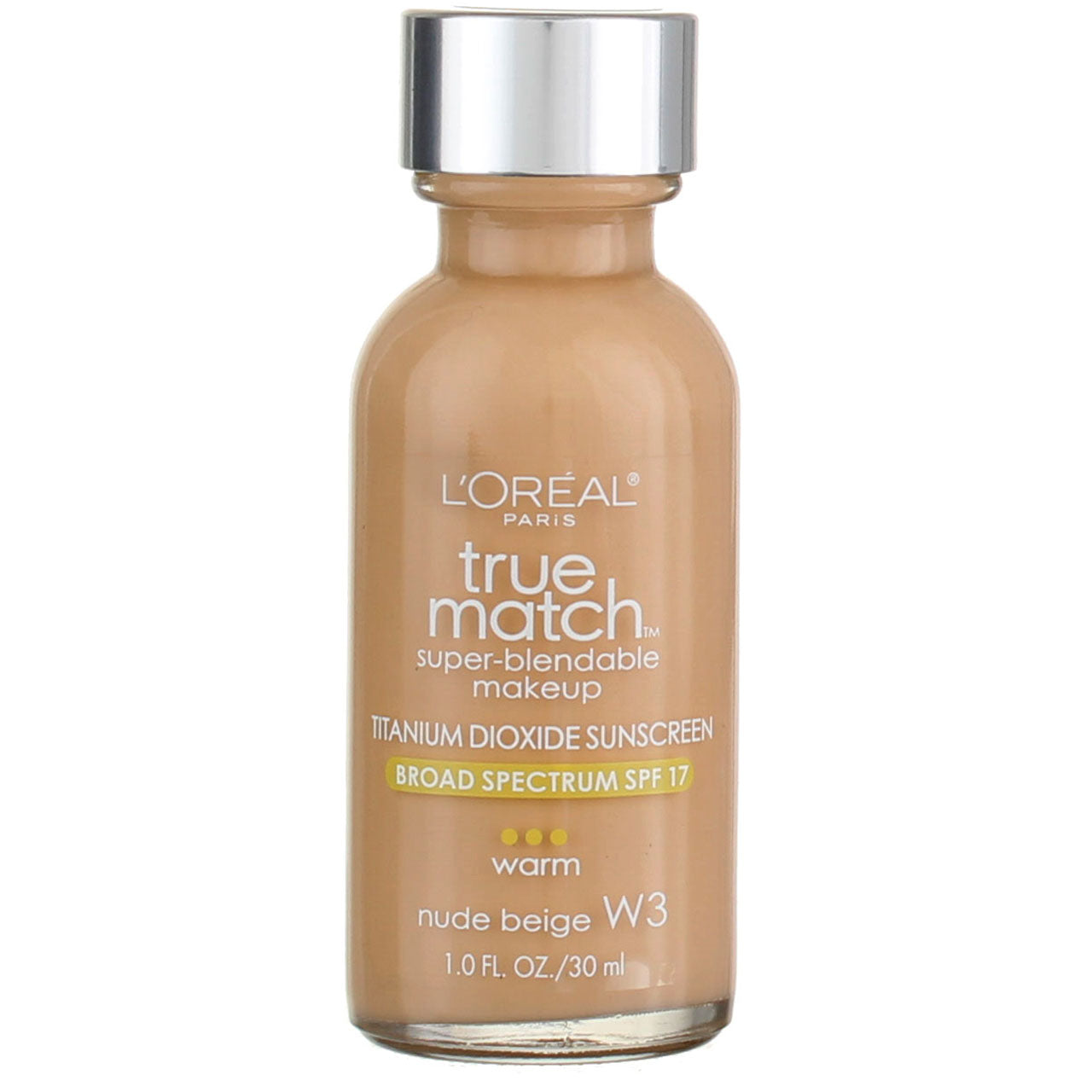 Loreal Paris True Match Super Blendable Makeup, Nude Beige 30ML