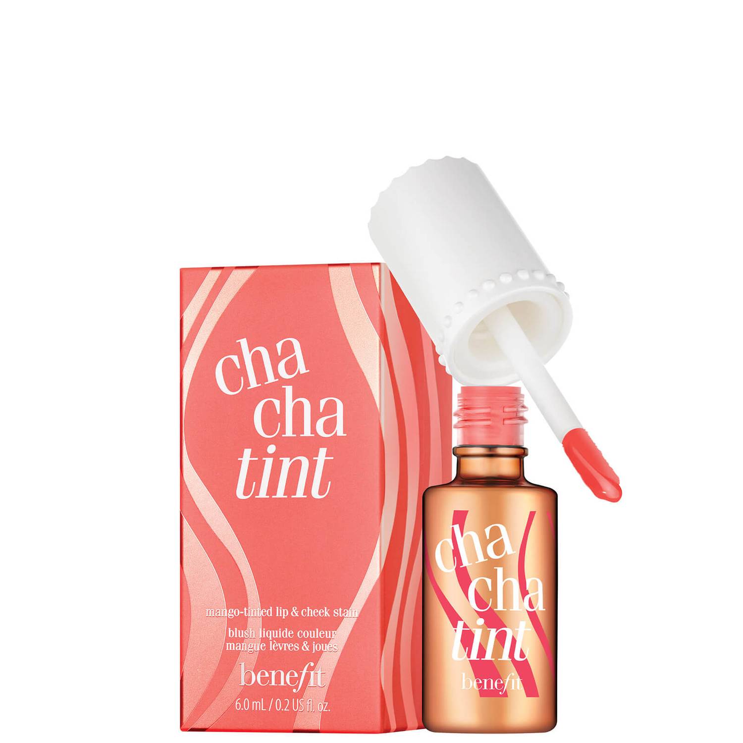 Benefit Chacha Tint Mango Tinted Lip & Cheek Stain 6Ml