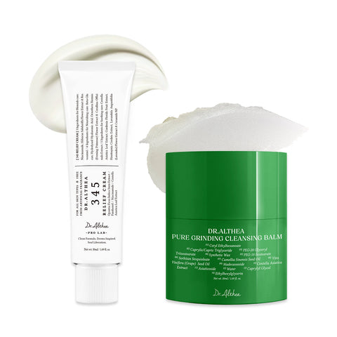 Dr.Althea Cleanser and Hydration Set | 345 Relief Cream & Pure Grinding Cleansing Balm - Image 10