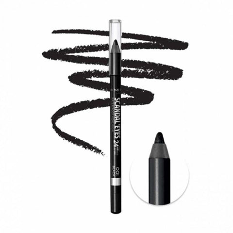 Rimmel Scandaleyes Waterproof Kohl Kajal Liner Ð 001 Ð Black, 1.3g - Image 2
