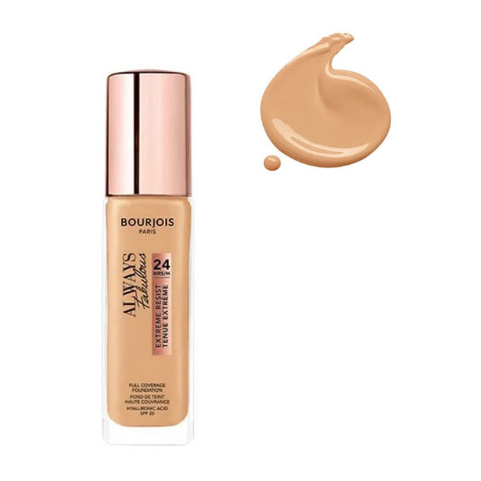 Bourjois - Foundation Always Fabulous 24h - 100: Rose ivory 30ML - Image 3