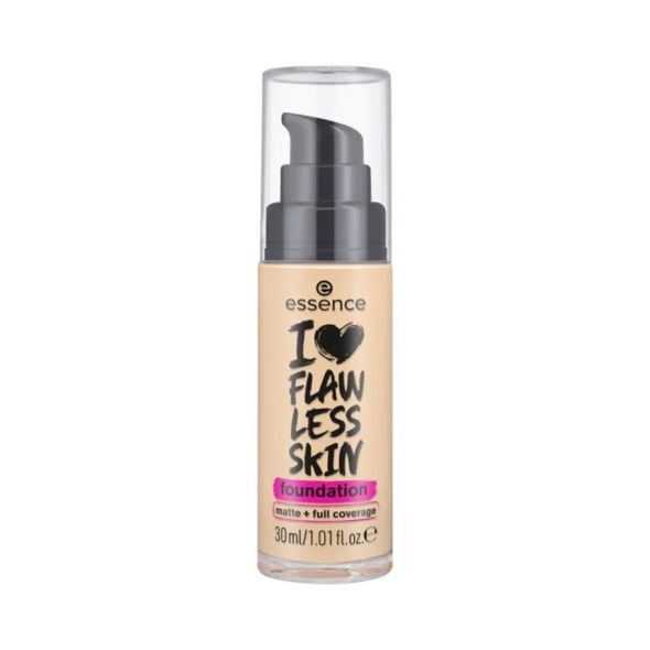 Essence I Love Flawless Skin Foundation 30 Dark Porcelain No 30 - Image 7