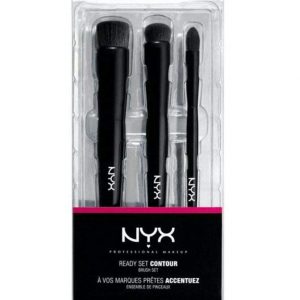 Nyx Professional Makeup Ready Set Contour Brush 3IN1