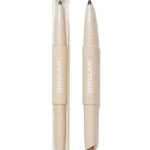 Sheglam Glam 101 Lipstick & Liner Duo Deep Caramel 0.3G