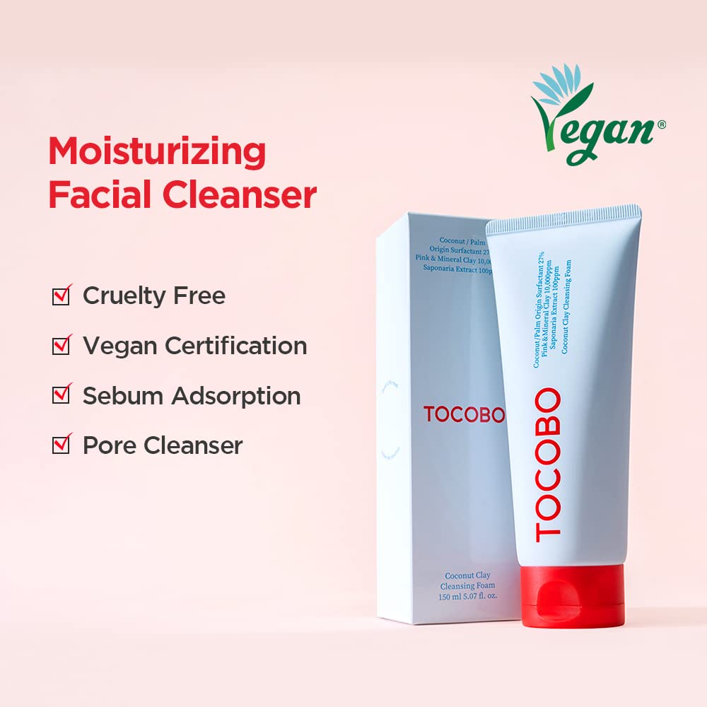 Tocobo Coconut Clay Cleansing Foam 150 ml - Image 6