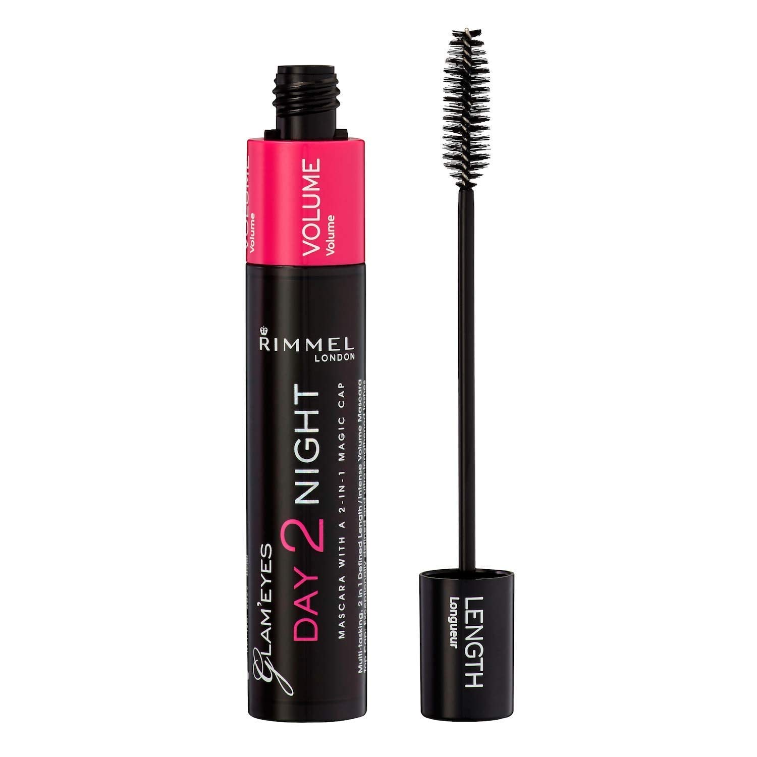 Rimmel London, Day 2 Night Ultra-Smooth Mascara Black 9.5 Ml