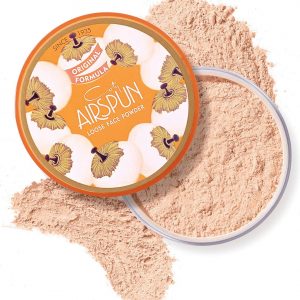 Coty Airspun Loose Face Powder 2.3 Ounce Honey Beige Light Peach Tone Loose Face Powder 65G