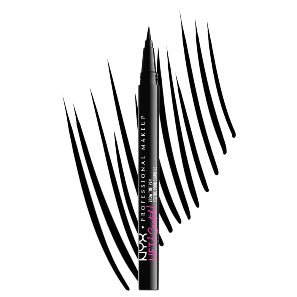 NYX Professional Makeup Lift N Snatch Brow Tint Pen Black 1ML ALS10 - Image 3