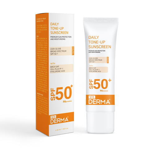 101 Derma Daily Tone-Up Sunscreen(Tinted) Spf50+ (50Ml) - Image 2