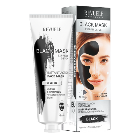 Revuele Black Mask Detox&Radiance 80Ml - Image 2