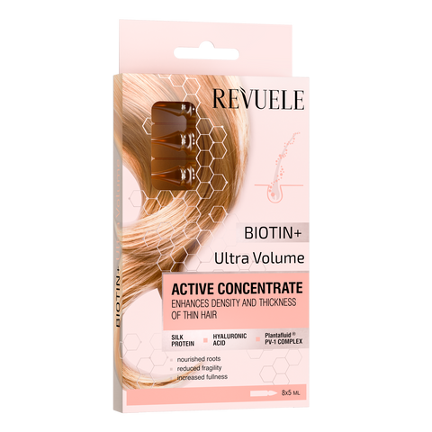 Revuele Ampoules Active hair Concentrate (Biotin and Ultra Volume 8x5ml) - Image 2