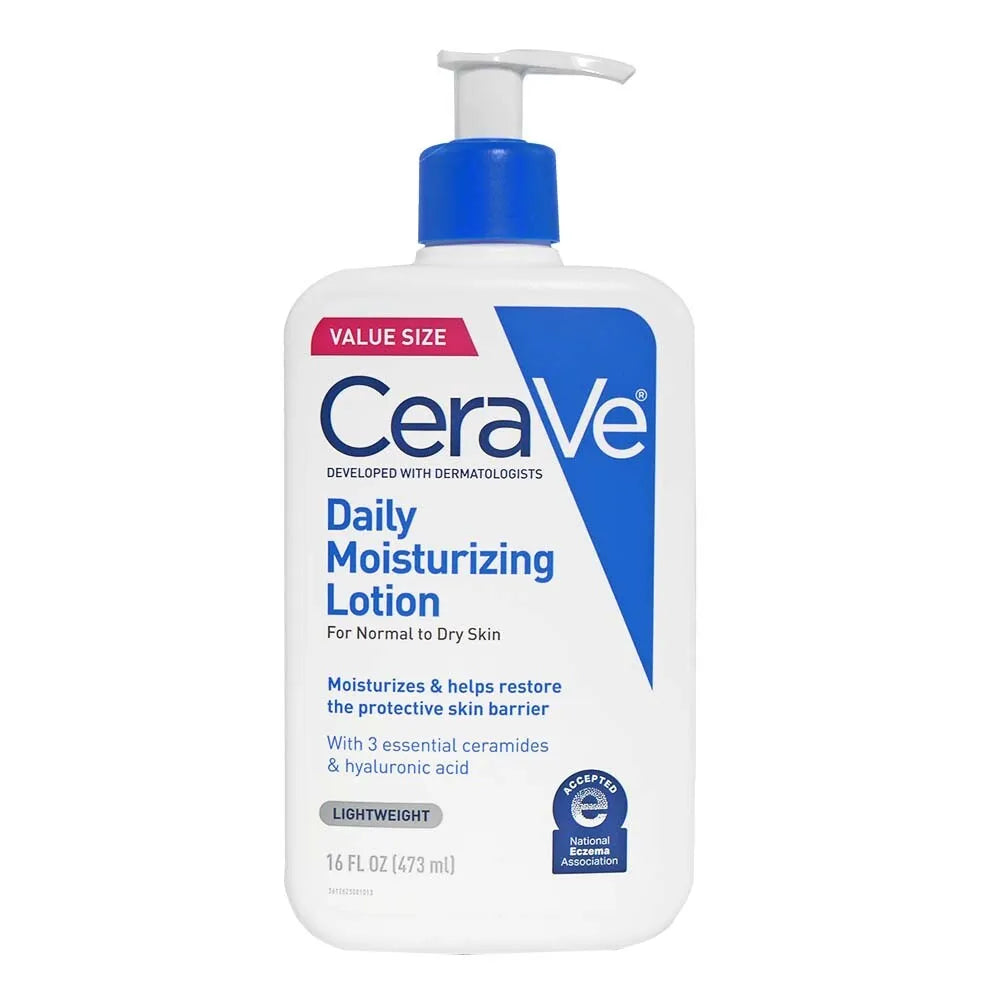 CeraVe Daily Face and Body Moisturizing Lotion for Normal to Dry Skin 473 ML - Image 3