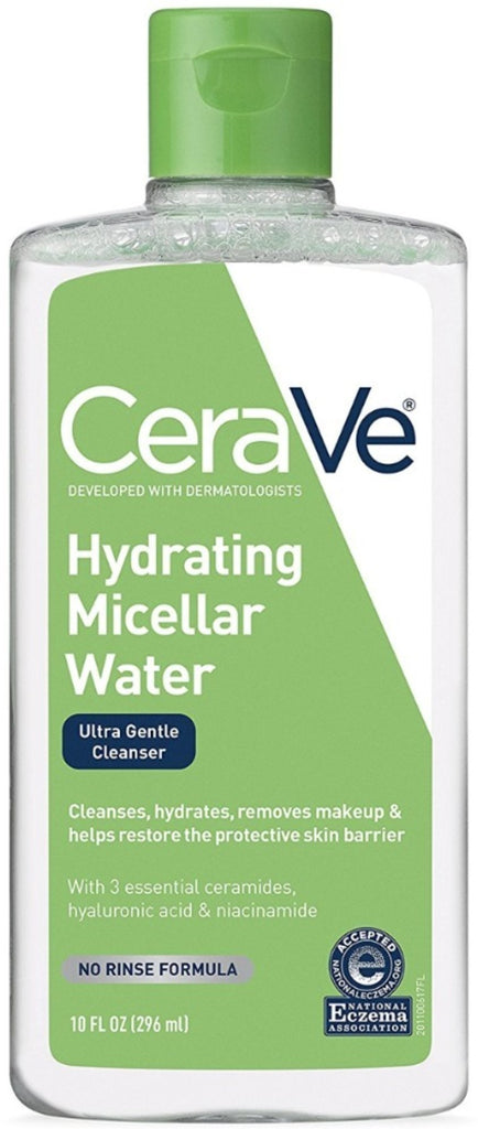 Cerave Hydrating Micellar Water Ultra Gentle Cleanser 296ml - Image 3
