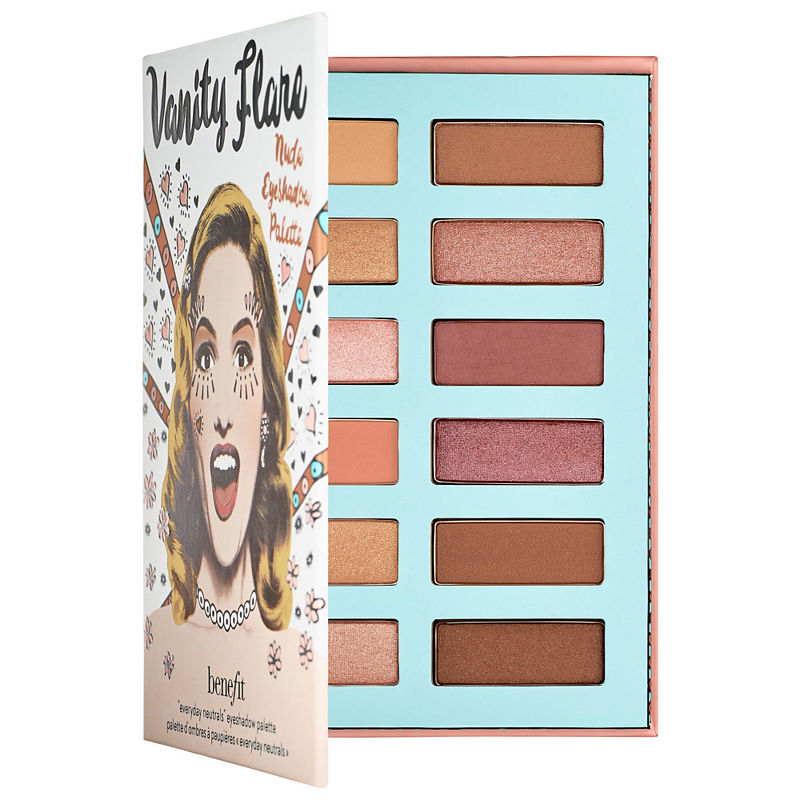 Benefit Vanity Flare Nude Eyeshadow Palette 12X1 - Image 3