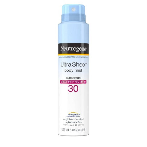 Neutrogena Ultra Sheer Lightweight Sunscreen Spray - Spf 30 - 5oz