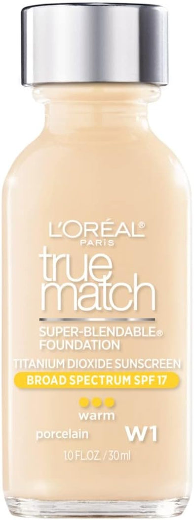Loreal True Match Super Blendable Makeup W1 Porcelain 30ML - Image 3