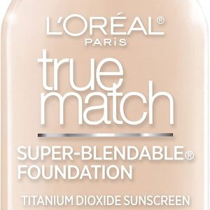 Loreal Paris Makeup True Match Super-Blendable Liquid Foundation, Natural Ivory C2 30ML