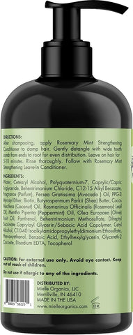 Mielle Organics Rosemary Mint Strengthening Conditioner with Biotin, 355 ML - Image 4