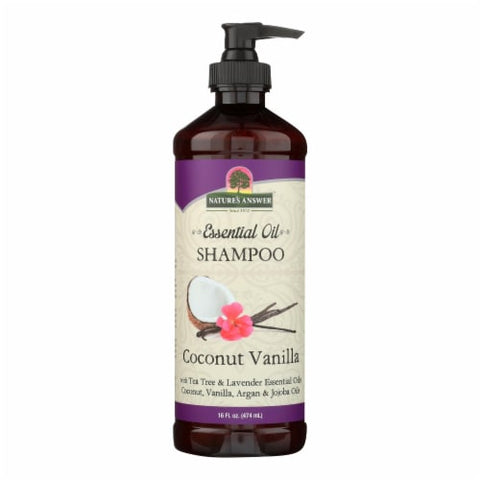 Nature's Answer - Essential Oil Coconut Vanilla Shampoo 474ML - Image 2