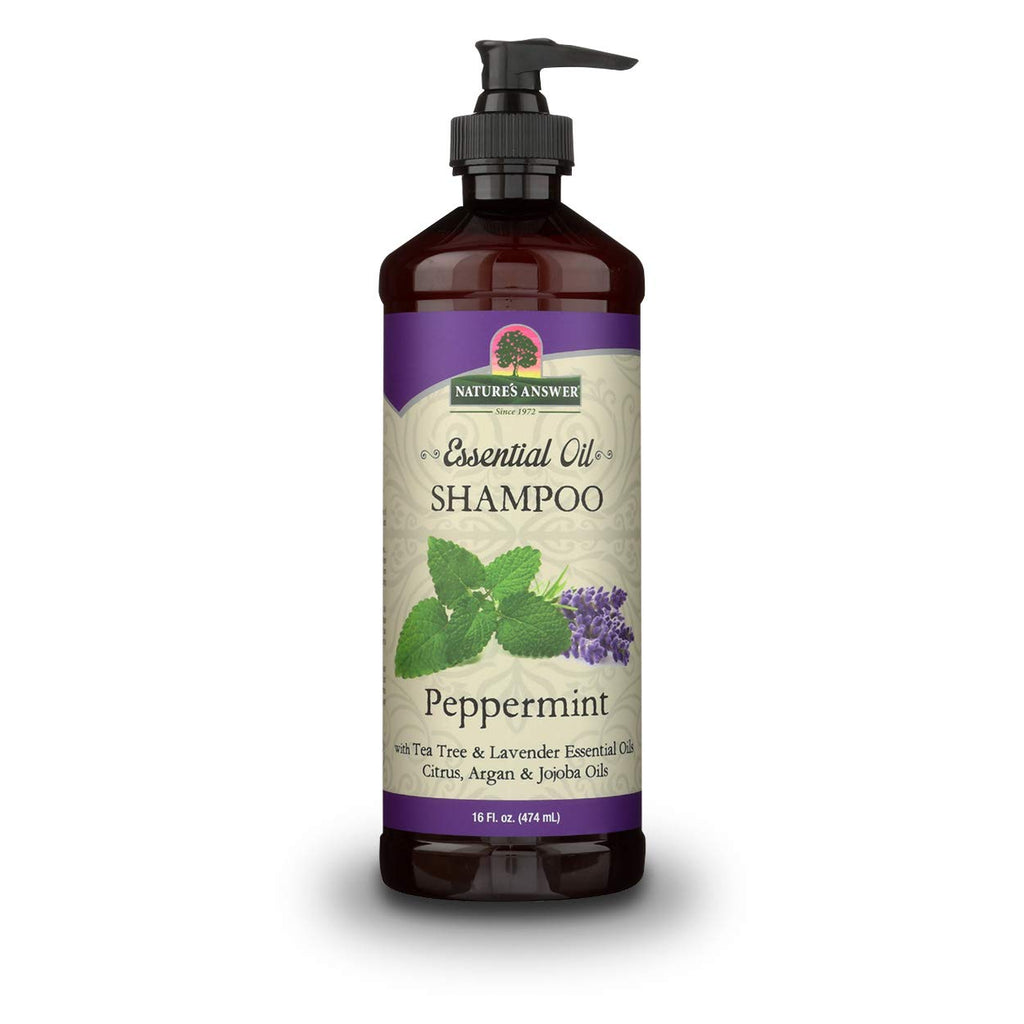 Nature's Answer - Essential Oil Shampoo, Peppermint 474ML - Image 3