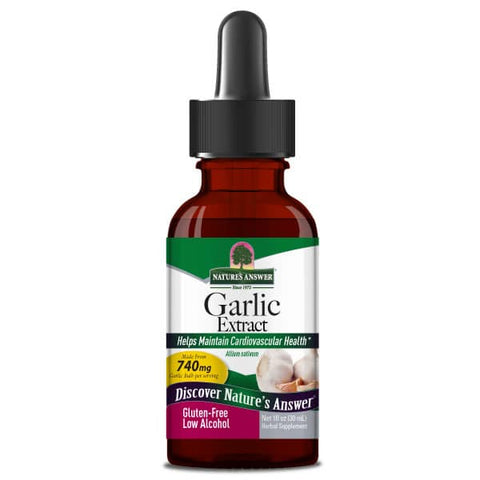 Nature's Answer - Garlic | Allium sativum Helps Maintain | Cardiovascular Health* 2000MG 30ML - Image 2