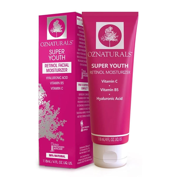 Oz Naturals Super Youth Retinol Moisturizer, 118ML