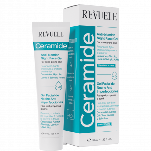 Revuele Ceramide Anti-blemish Night Face Gel, 40ml