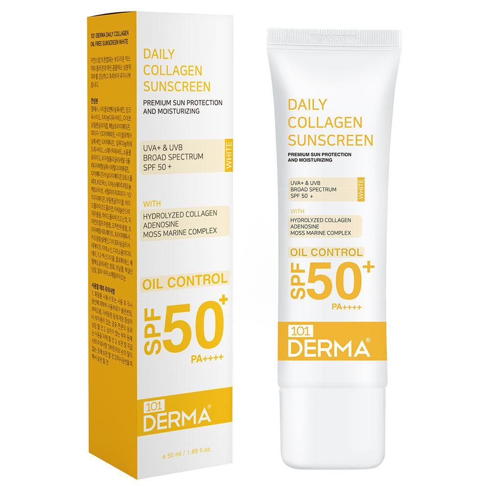 101 Derma Daily Collagen Oil Free Sunscreen - White - 50ml - Image 3