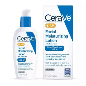 CeraVe AM Facial Moisturizing Lotion with Sunscreen SPF30 60ml