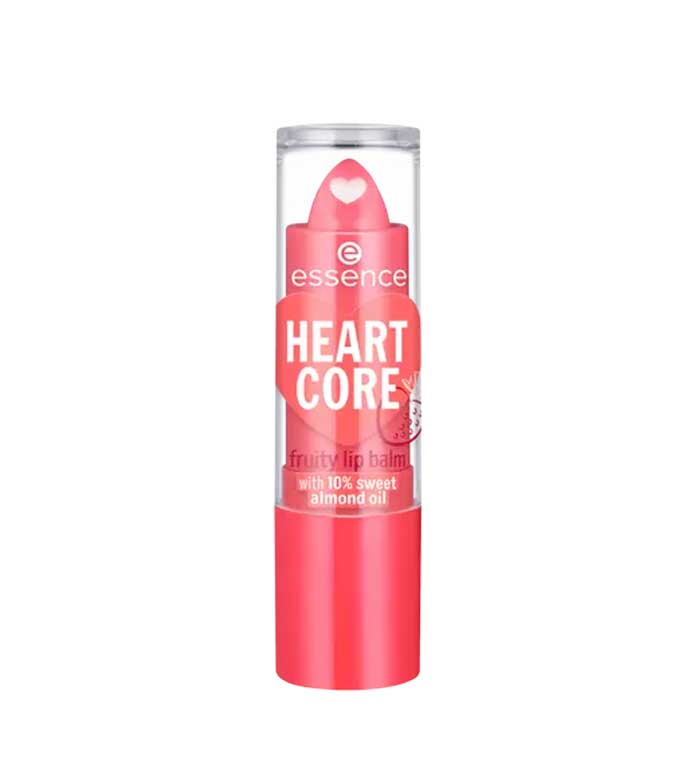 essence - Heart Core Fruity Lip Balm - 02: Sweet Strawberry