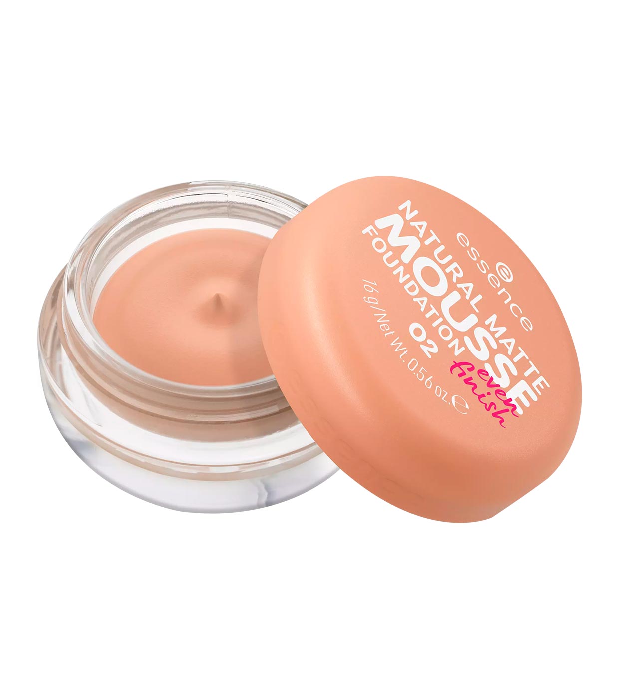 essence - Mousse makeup base Natural Matte Mousse - 02 16g