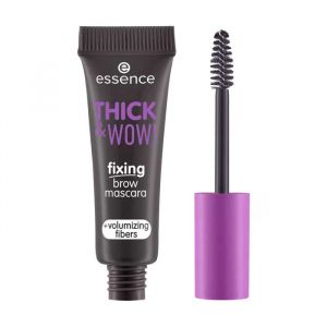 essence - Brow fixing mascara Thick & Wow! - 04: Espresso Brown