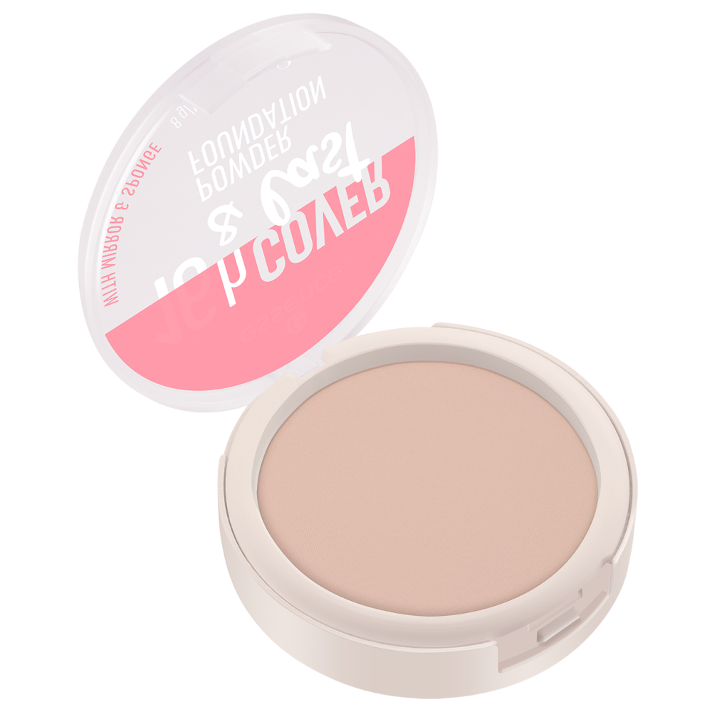 Essence 16H Cover & Last Powder Foundation 01, Porcelain