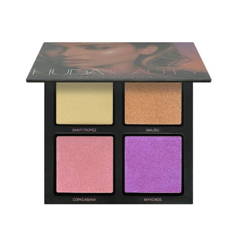HUDA Beauty Summer Highlighter Palette 3.6ml - Image 2