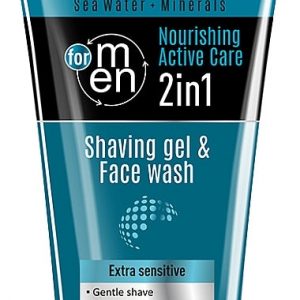 Revuele Shaving Gel & Face Wash 180 Ml