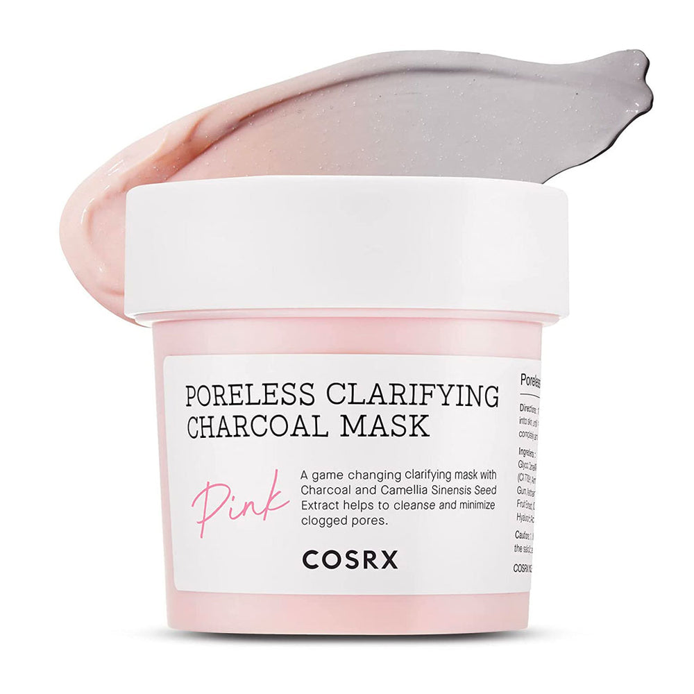 Cosrx Poreless Clarifying Charcoal Mask Pink - 110g
