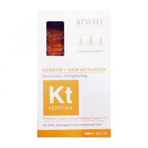 Revuele Ampoules Keratin Hair Restoration Activator 8X5ML