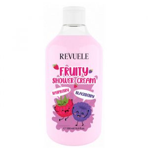 Revuele Fruity Shower Cream (Ras & Black) 500Ml