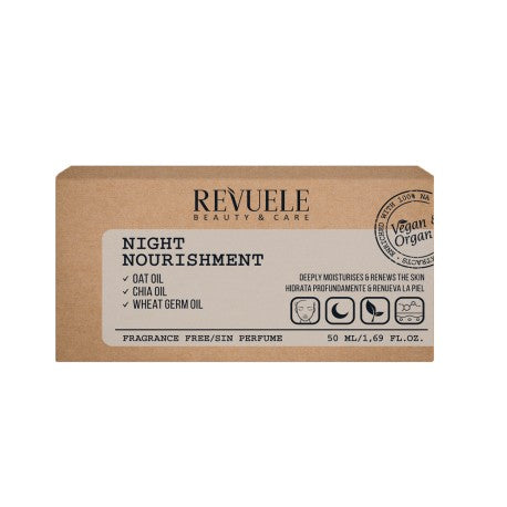 Revuele Vegan & Org Night Oil 50Ml
