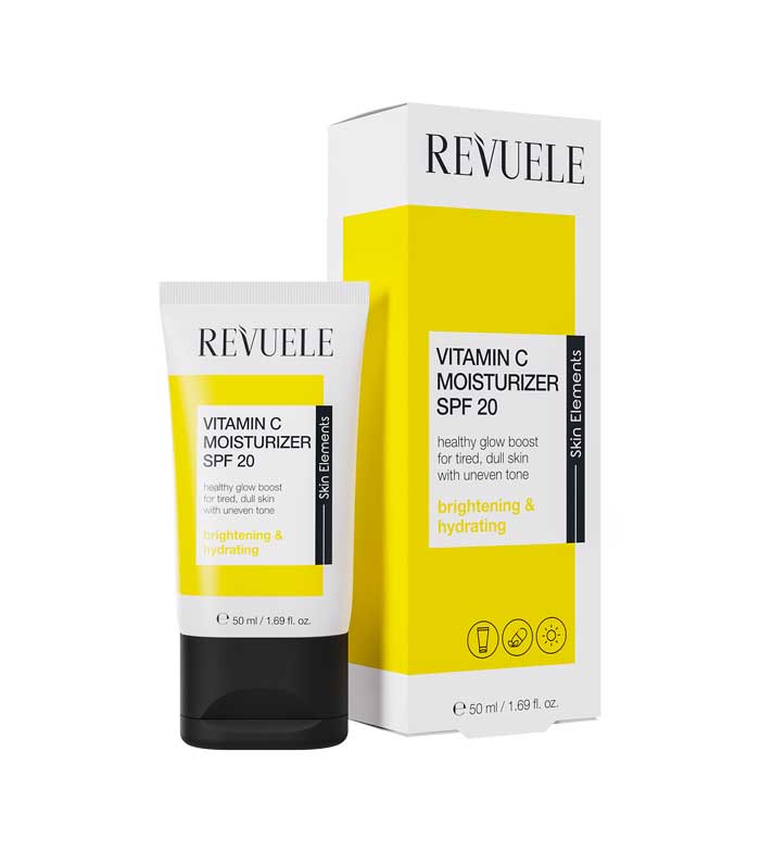 Revuele Vitamin C Moisturizing Cream SPF 20 Brightening & Hydrating 50 ml - Image 3