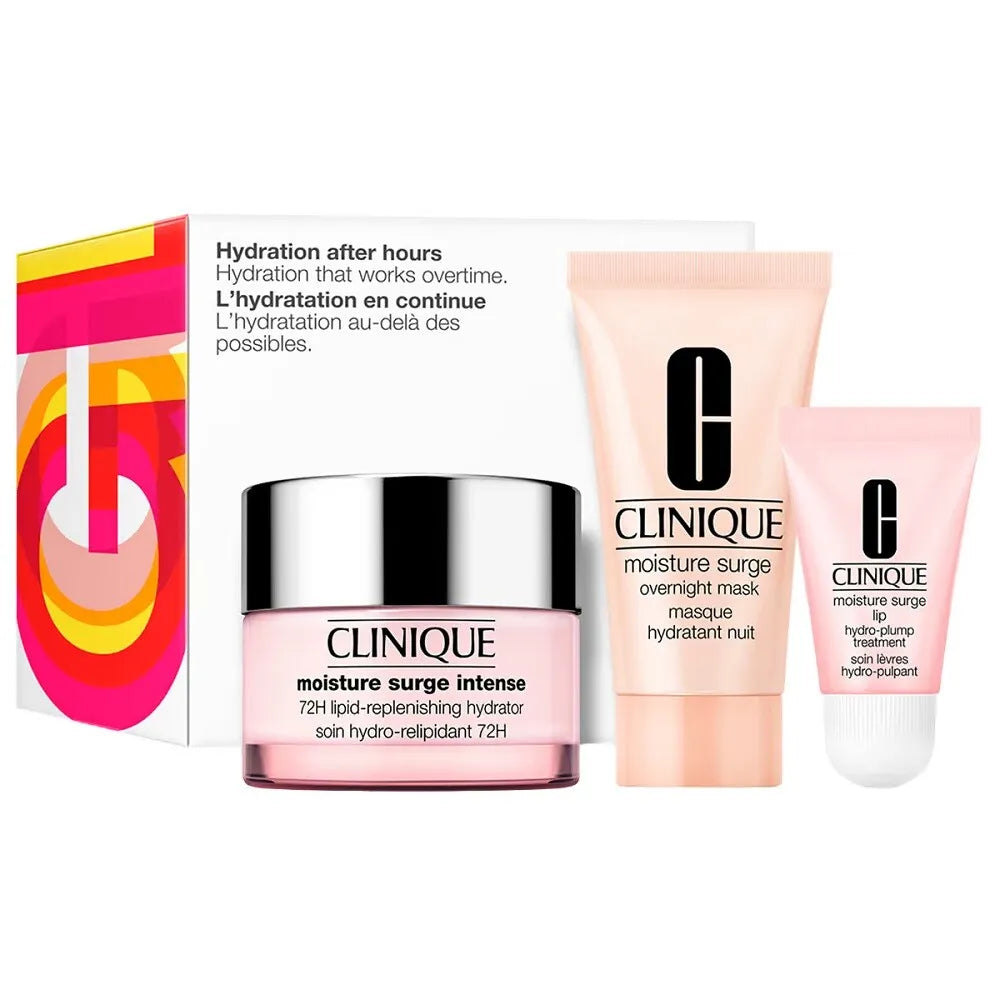 CLINIQUE Hydration After Hours zestaw Moisture Surge Intense 72H Lipid-Reple