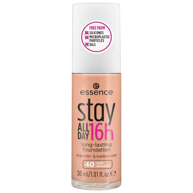 Essence Stay All Day 16H Long-Lasting Foundation 40 Soft Almond