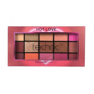 Technic Cosmetics - Pressed Pigment Eyeshadow Palette - Hot Love