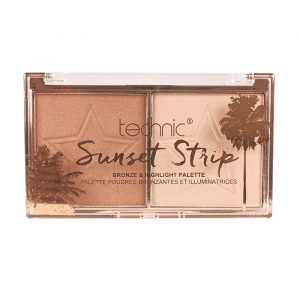 Technic Cosmetics - Sunset Strip Highlighter and bronzer duo palette 12G