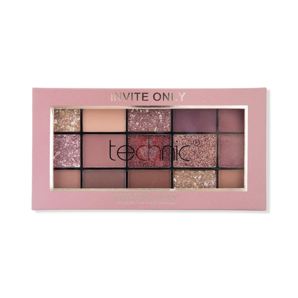 Technic 15 Color Eye Shadow Palette - Invite Only - 21.9g - Image 3
