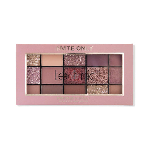Technic 15 Color Eye Shadow Palette - Invite Only - 21.9g - Image 2